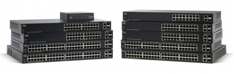 SG200-26FP, 26-port Gigabit Smart Switch PoE 180W