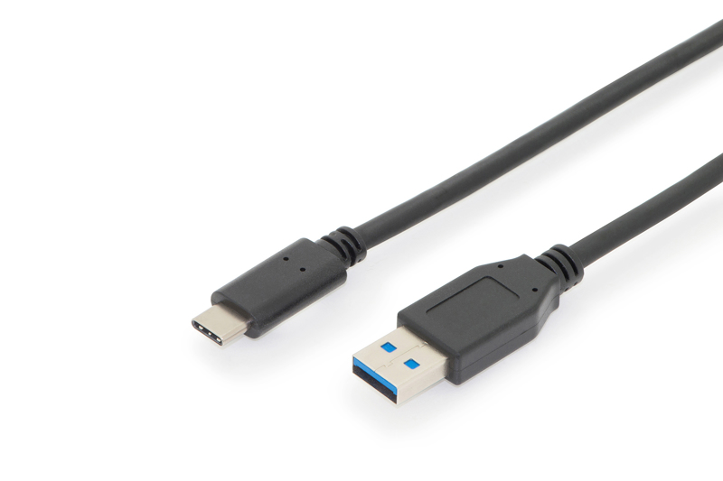 DIGITUS USB-C till USB-A-kabel Gen2 - AK-300146-010-S