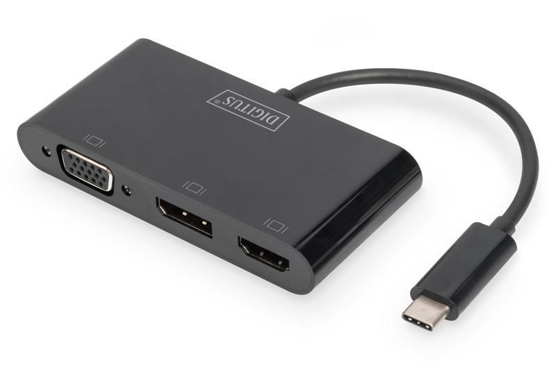 Adaptateur multi-affichage USB-C DIGITUS DA-70859