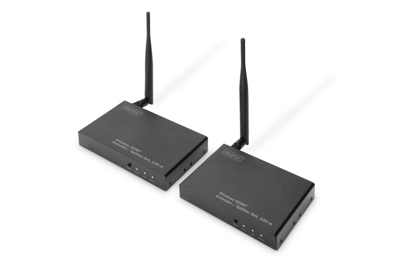DIGITUS Wireless HDMI Extender 100m 4-Screen