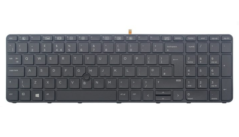 HP KYBD DP BL 15 CZECH-SL