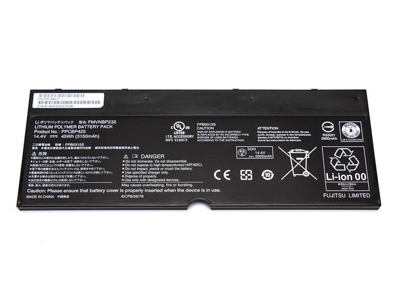 Fujitsu CP651077-XX Battery 45Wh Original