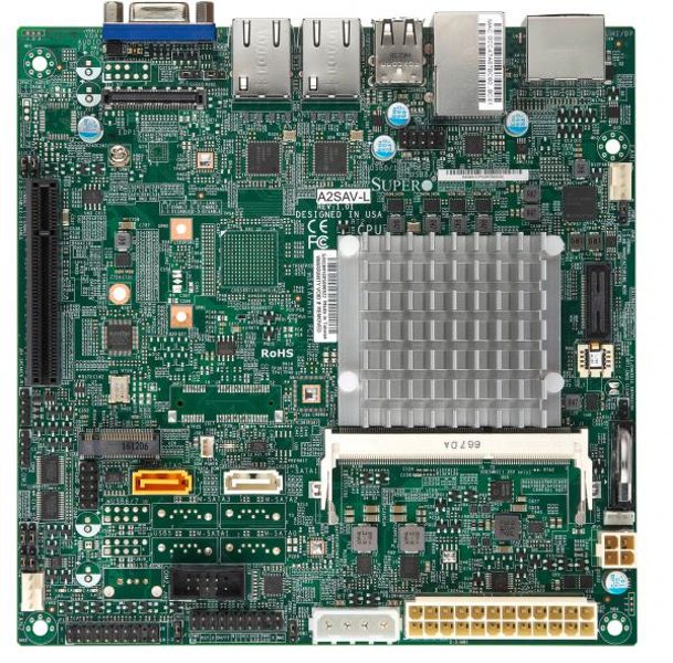 SuperMicro A2SAV-L Server Motherboard Mini-ITX - MBD-A2SAV-L-B