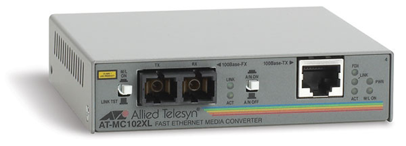 Allied Telesis AT-MC102XL-20 - Transceiver - AT-MC102XL-20