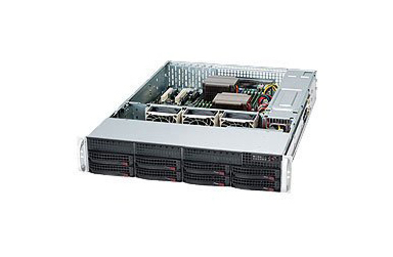 SuperMicro SC825 TQC-600LPB - Rack - 2U - ATX étendu - SATA/SAS