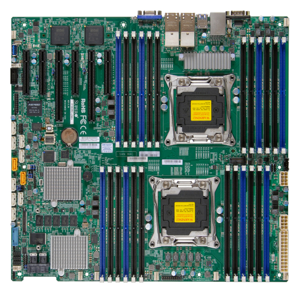 Supermicro X10DRC-LN4+ ATX Motherboard - MBD-X10DRC-LN4+-O