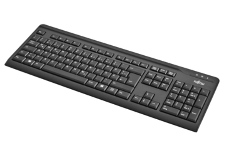 Fujitsu Value Keyboard USB USA Layout 105 Key 1.8m