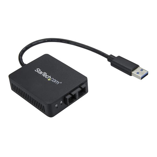 Convertisseur USB 3.0 vers fibre optique StarTech.com 1000Base-SX SC