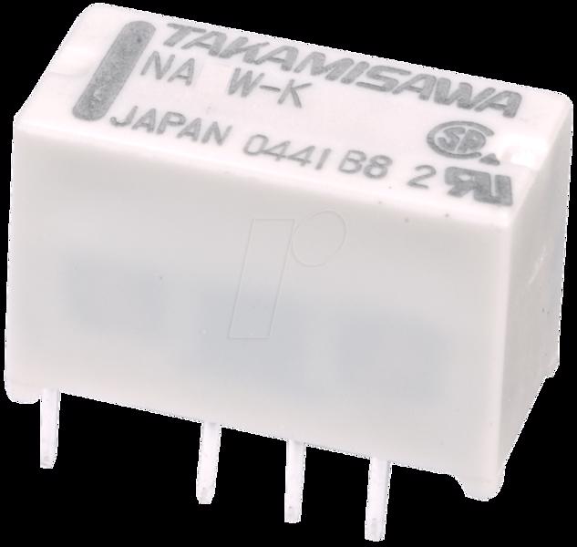 Fujitsu NA 12W K - Subminiatur-Relais NA 12 VDC, 2 Wechsler 2A