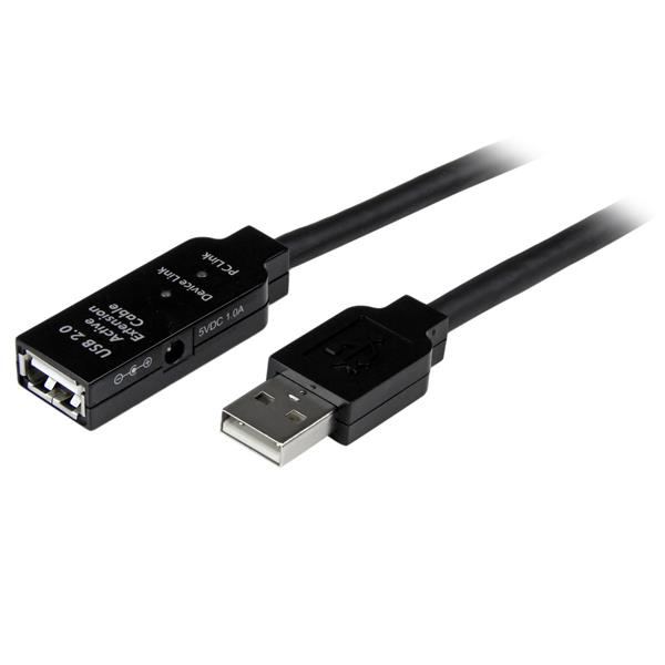 Rallonge USB 2.0 StarTech 15 m - USB2AAEXT15M