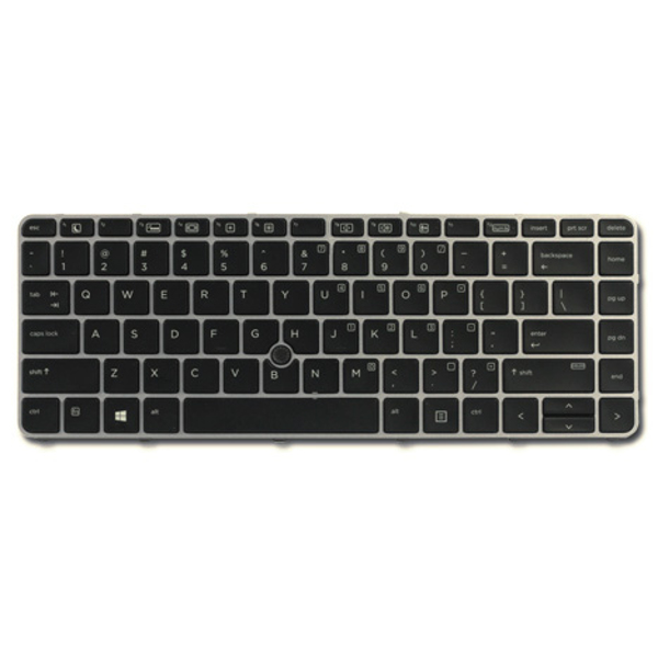 Clavier rétroéclairé de remplacement pour ordinateur portable HP (Norvège) (836308-091)