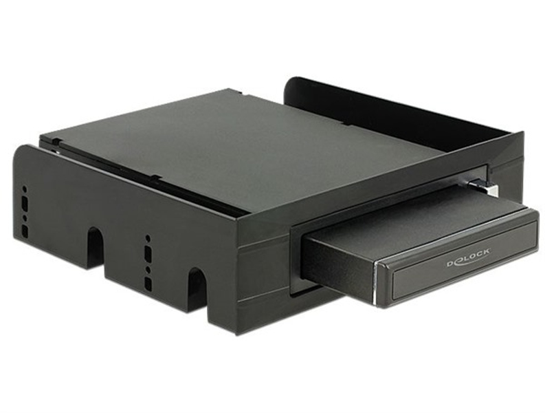 Rack mobile Delock 3,5"/5,25" pour disques durs SATA 2,5" et SSD