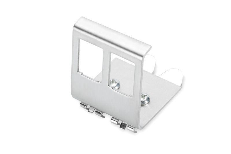 DIGITUS Keystone DIN Rail Adapter 2Port - AN-25185