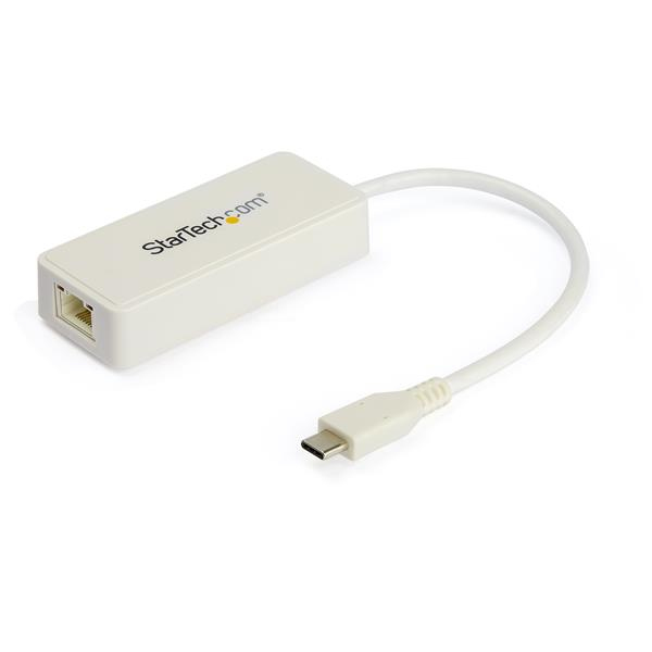 Adaptateur Ethernet StarTech USB 3.1 USB-C avec port USB supplémentaire