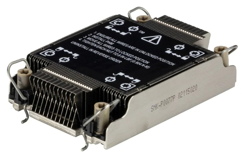 Refroidisseur de processeur SuperMicro (pour : LGA4189) - 1U (SNK-P0077P)