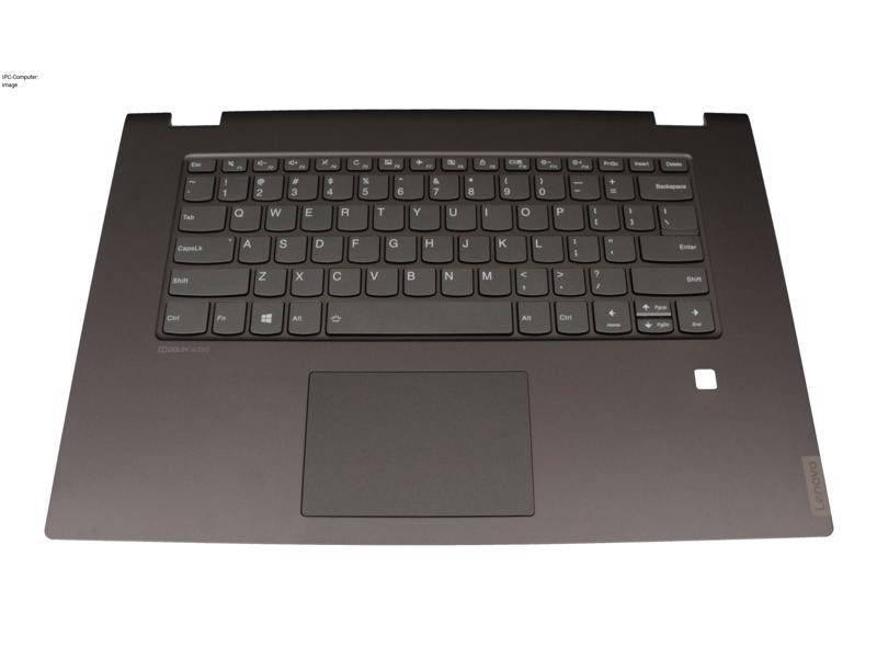 5CB0S17576 Tastatur inkl. Topcase US (englisch) grau/grau mit Backlight