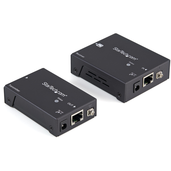 StarTech 330 ft. (100 m) HDMI Over Cat6 Extender - HDMI over CAT5 - HDBaseT Extender - 4K30 - HDMI Video Extender (ST121HDBTPW) - Video/Audio Extension - ST121HDBTPW