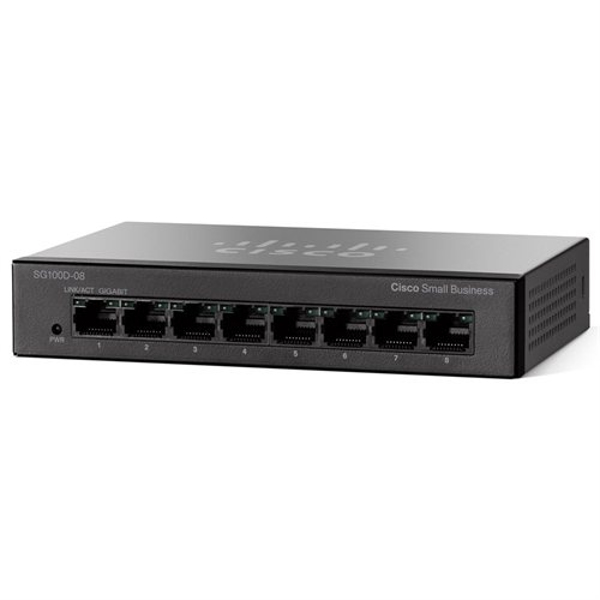 COMMUTATEUR SG100D-08 L2 8 PORTS
