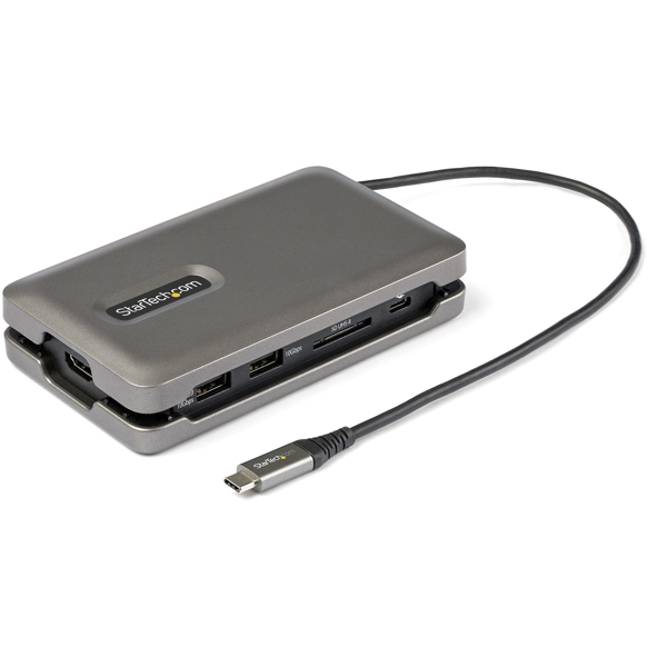 StarTech USB-C Multiport Adapter USB-C to 4K 60Hz HDMI 2.0 100W PD 3-Port 10Gbit/s USB Hub Travel Adapter/Mini Docking Station - Cable - Digital - DKT31CSDHPD3