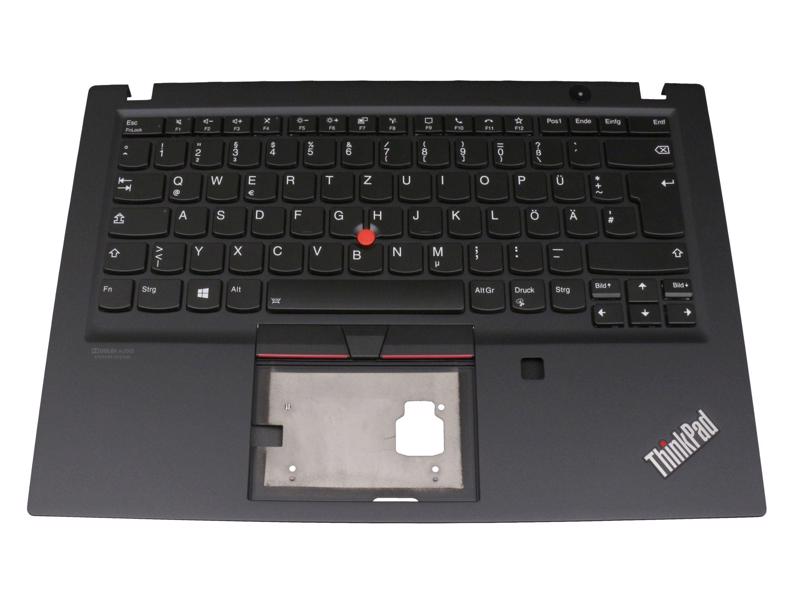 5M10Z41494 Tastatur inkl. Topcase DE (deutsch) Svart/Svart mit Backlight und Mouse-Stick