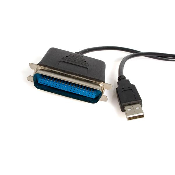 StarTech 10ft USB to Parallel Printer Adapter - ICUSB128410