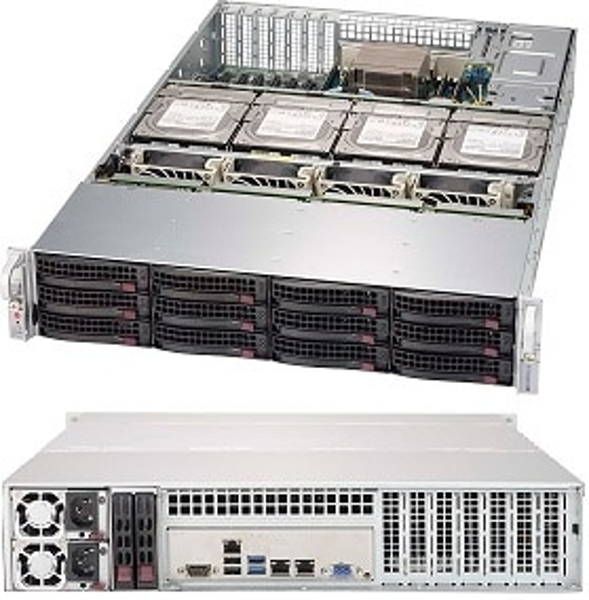 Supermicro SuperChassis CSE-829HE1C4-R1K62LPB - Rack