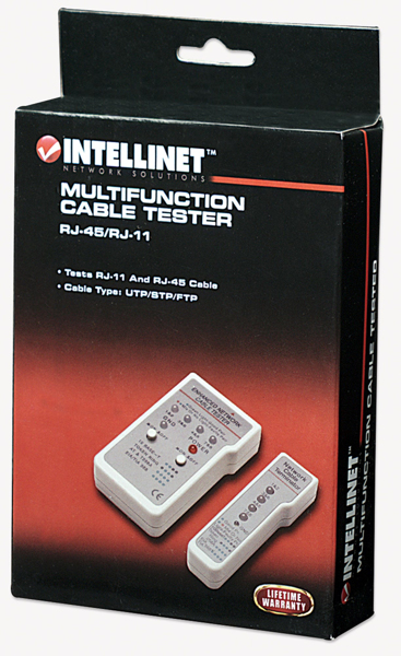 Multifunction cable tester RJ11/RJ45 - 351898