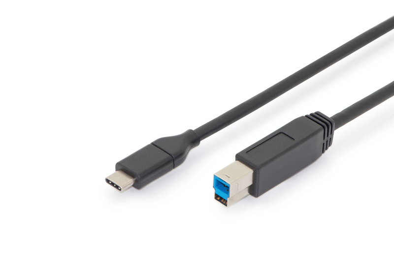 Câble DIGITUS USB-C vers USB-B 1,8 m 3.0