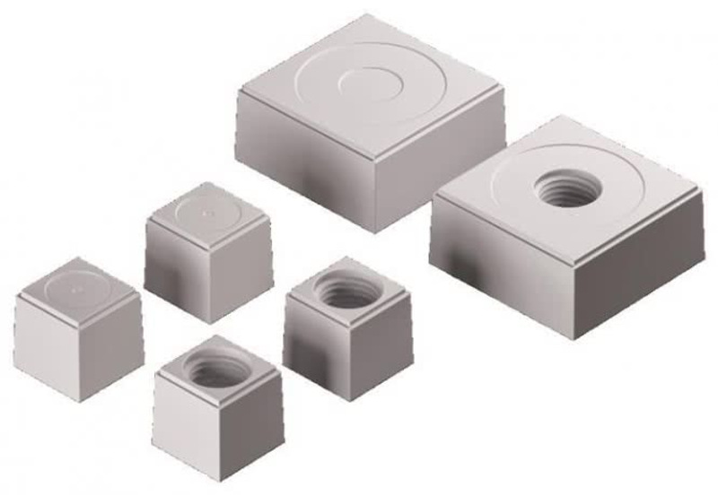 Rittal Sealing insert AX modular closed 20x20mm PK 10pcs