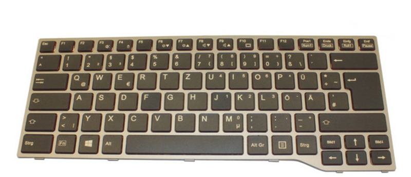 Fujitsu Tastatur w/BL E734 (FR) (S)