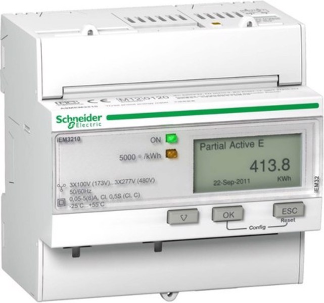 APC IEM3210 3P+N 5A Pulse Mid energy meter