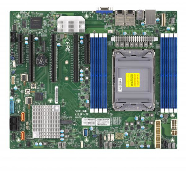 Supermicro MBD-X12SPI-TF -LGA4189- Enkel - MBD-X12SPI-TF