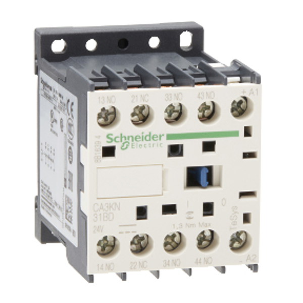 APC Schneider Electric Hjälpkontaktor 3S 1Ö 24VDC CA3KN31-BD (CA3KN31BD)