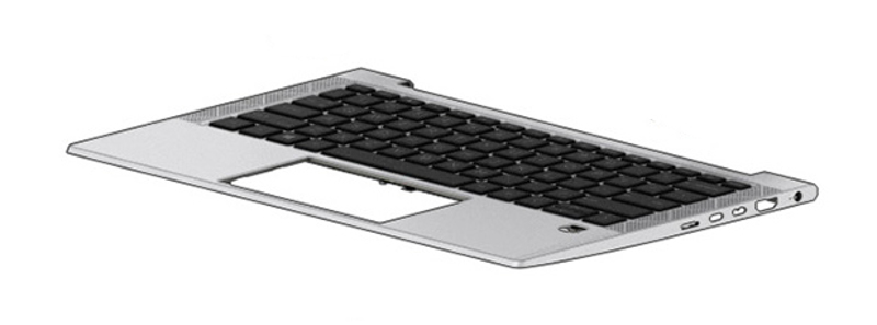 HP SPS-TOP COVER W/KB CP UKRAINE