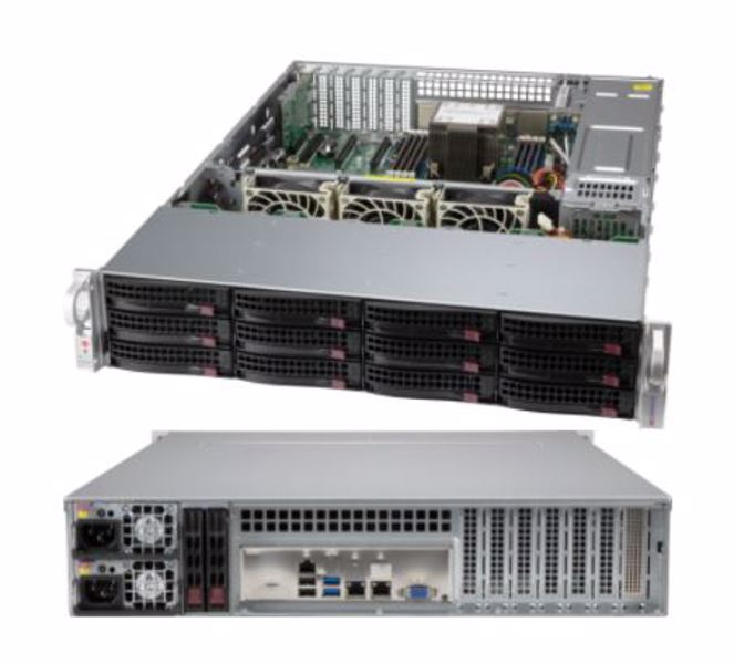 SuperMicro SuperChassis CSE-826BAC12-R802LPB