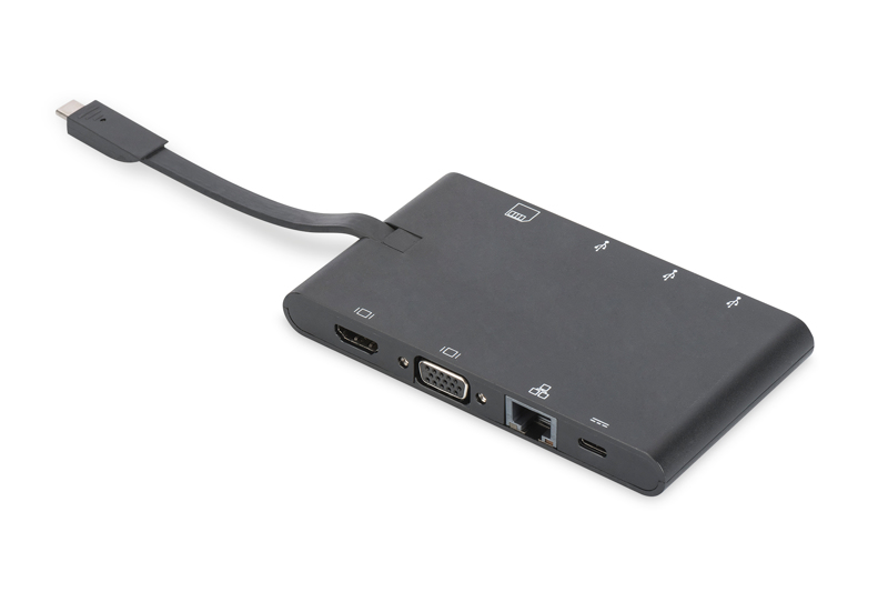 DIGITUS DA-70865 USB-C resedocka - DA-70865