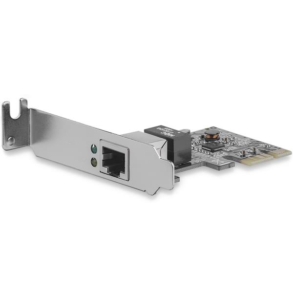 StarTech Gigabit Ethernet PCI Express Low Profile Network Card - PCIe Server NIC Network Adapter - Network Adapter - PCIe Low Profile - Gigabit Ethernet x 1 (ST1000SPEX2L) - ST1000SPEX2L