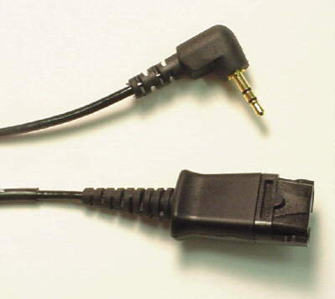 POLY Headset cable - Sub-Mini phone 2.5 mm (M) - Quick connect - 3 m (70765-01) - 70765-01
