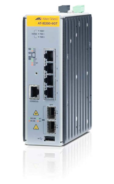 Allied Telesis AT-IE200-6GT-80 - Managed Switch