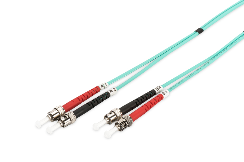 DIGITUS Fiber Optic Multimode Patch Cord, OM 3, ST / ST - DK-2511-05/3