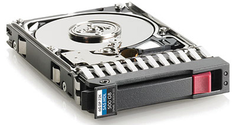 HPE 500GB 2.5-Inch SFF SAS 6G 7.2K RPM Midline HDD - 508009-001