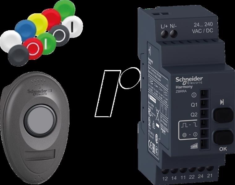APC GS KIT Trådlös tryckknapp handhållen Programmerbar mottagare AC/DC 24-230V