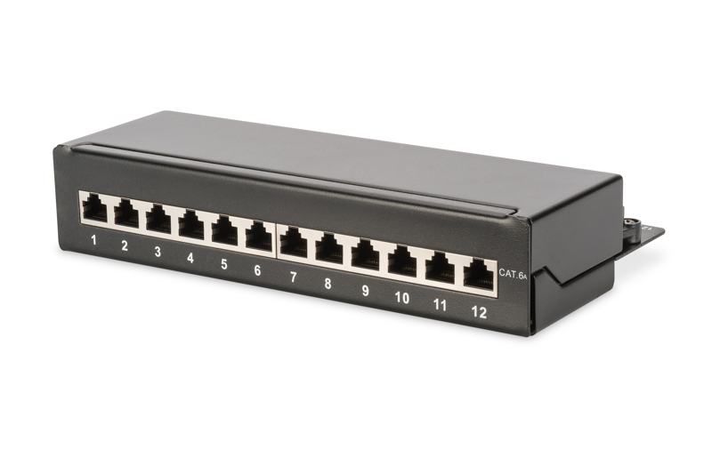 DIGITUS DN-91612SD-EA Panneau de brassage CAT6A 12 ports