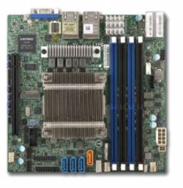 Serveur MB Super Micro MBD-M11SDV-4C-LN4F-B 3531SoC/mITX/4x1G en vrac