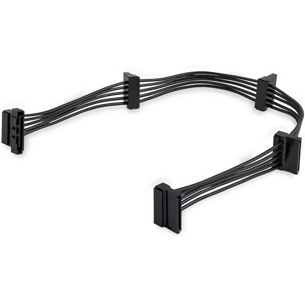 Câble adaptateur répartiteur d'alimentation StarTech 4x SATA 0,4 m