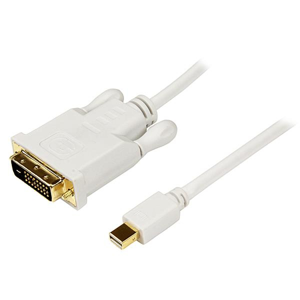 StarTech MDP2DVIMM10W Mini DisplayPort to DVI Cable 3.04m - MDP2DVIMM10W