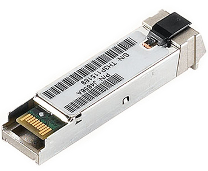 HPE X120 - SFP (Mini-GBIC)-Transceiver-Modul - GigE - 1000Base-LX - LC - for HP 3100, HPE 10512, 12504, 1910, 3100, 3600, 5500, 5920, 7506, FlexFabric 1.92, 11908 - JD119B