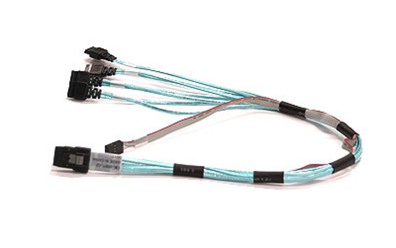 Supermicro Ipass - 0,5 m - SATA I - Mâle/Mâle - Multicolore