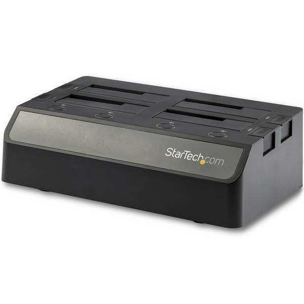 StarTech 4 Bay SATA 2.5 3.5in SSD HDD Dock USB 3.1 - SDOCK4U313