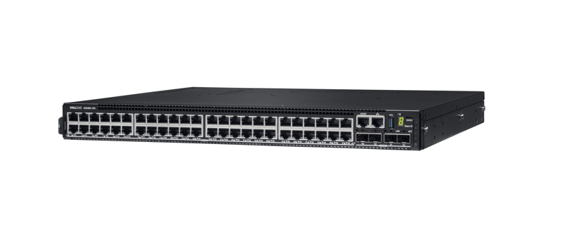 EMC PowerSwitch N2248X-ON - Switch - L3 - managed - 48 x 10/100/1000/2.5G + 4 x 25 Gigabit SFP28 - Luftstrom von vorne nach hinten - an Rack montierbar - CAMPUS Smart Value